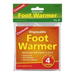 Грілка хімічна для ніг Coghlans Foot Warmers 4 Pack, white