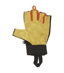 Рукавички Climbing Technology Half Finger Gloves, black/orange, XXL, Без пальців