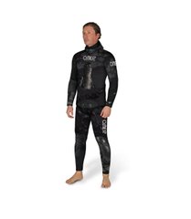 Мисливський гідрокостюм Omer Blackmoon Compressed (7мм) jacket+pants, black, 7, Для чоловіків, Мокрий, Для підводного полювання, Довгий, 3