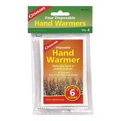 Грілка хімічна для рук Coghlans Disposable Hand Warmers 4 Pack, white